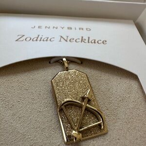 Jenny Bird Gold Zodiac Necklace